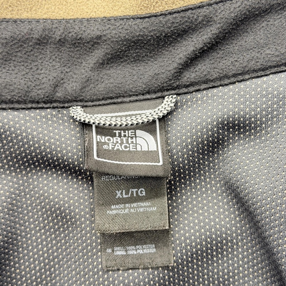 The North Face Jacket Mens XL Brown Windwall Full Zip Lined Pockets Outdoor - Picture 4 of 16